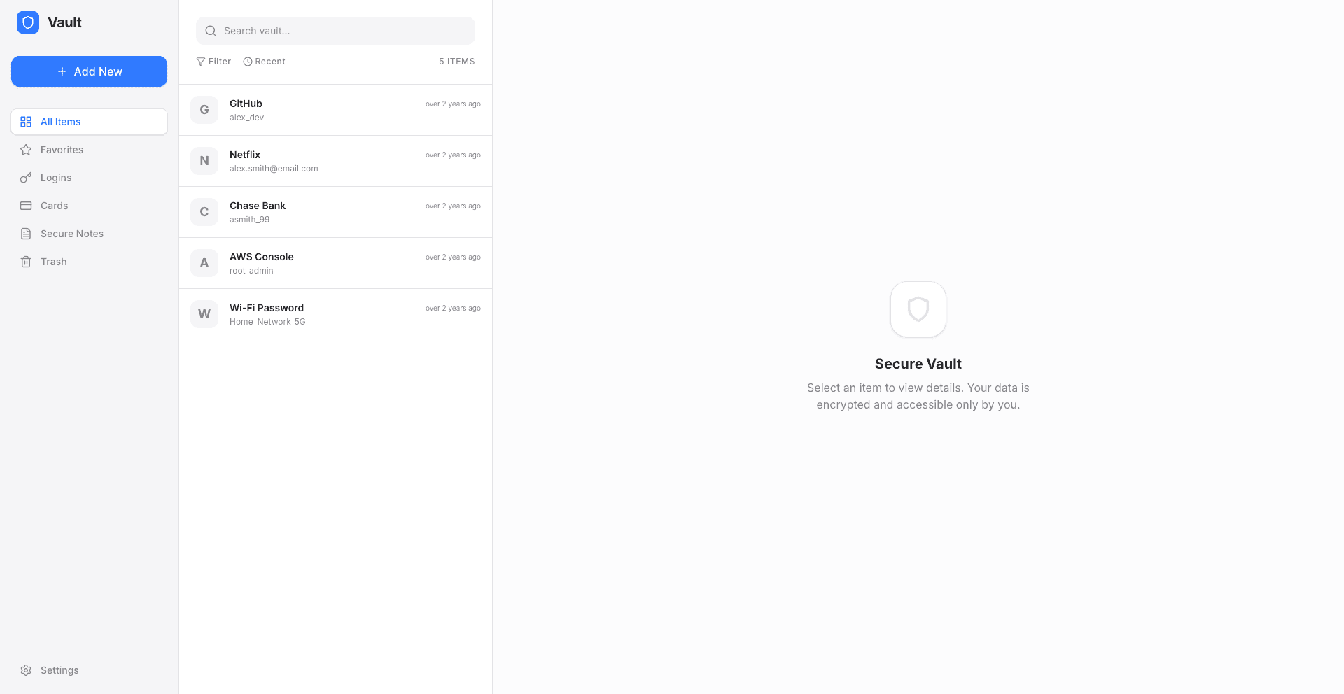 Day 97: vault-secure-password-manager.vercel.app