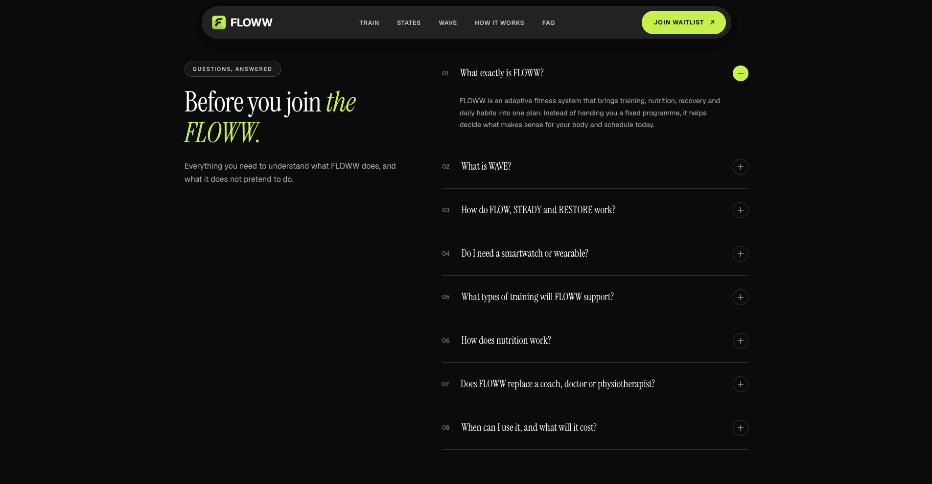 Frequently asked questions